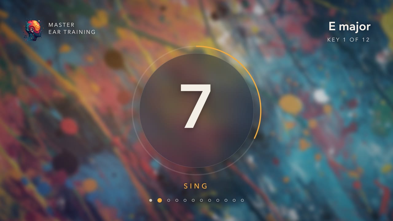 Still from the sing video