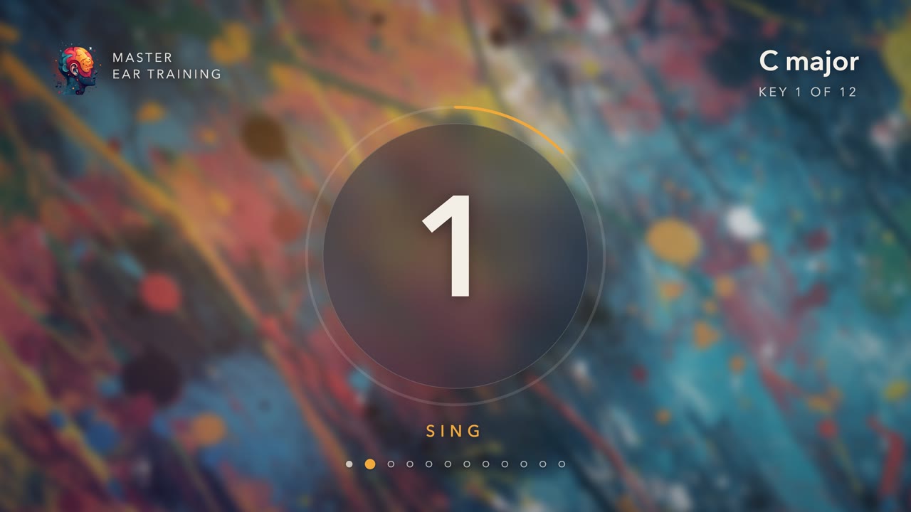 Still from the sing video
